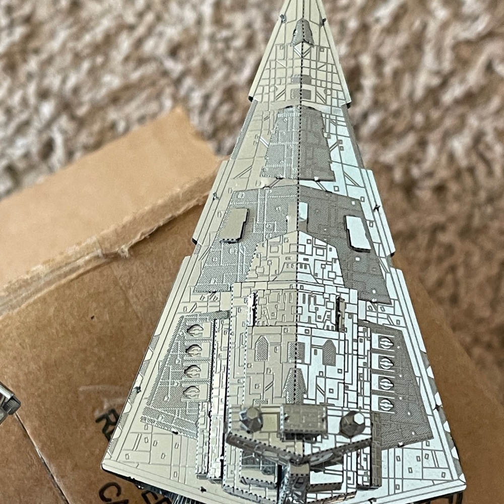 Star Wars assembled metal model collection